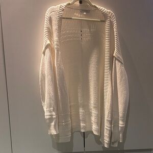 INTERMIX Cream Knit Sweater